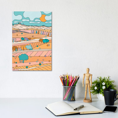 Tuscany II 1 Piece Wrapped Canvas Wall Art