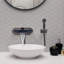 Robinet de salle de bain mural mural-95318641