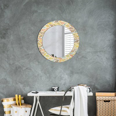 Huldar Glass Flat Wall Mirror