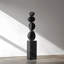 Black rectangle Solid wood Decorative Object