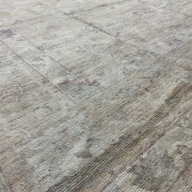 Hand Knotted Wool Geometric Rug