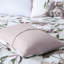 Couette pour lit simple avec draps à motifs floraux mauve taupe