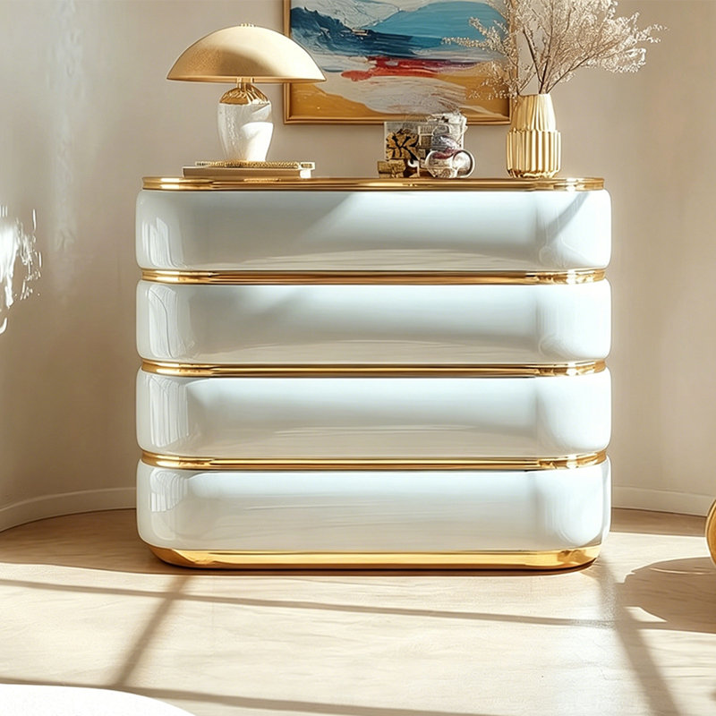 Commode laquée luxueuse de style américain