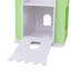 140cm H X 1cm W PVC Wood Plastic Board + Co-extruded Board + ABS No Subject Kids Bookcase