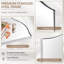Miroir mural de salle de bain Curve-51433042-51433043