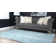 Tapis bleu clair Oberon