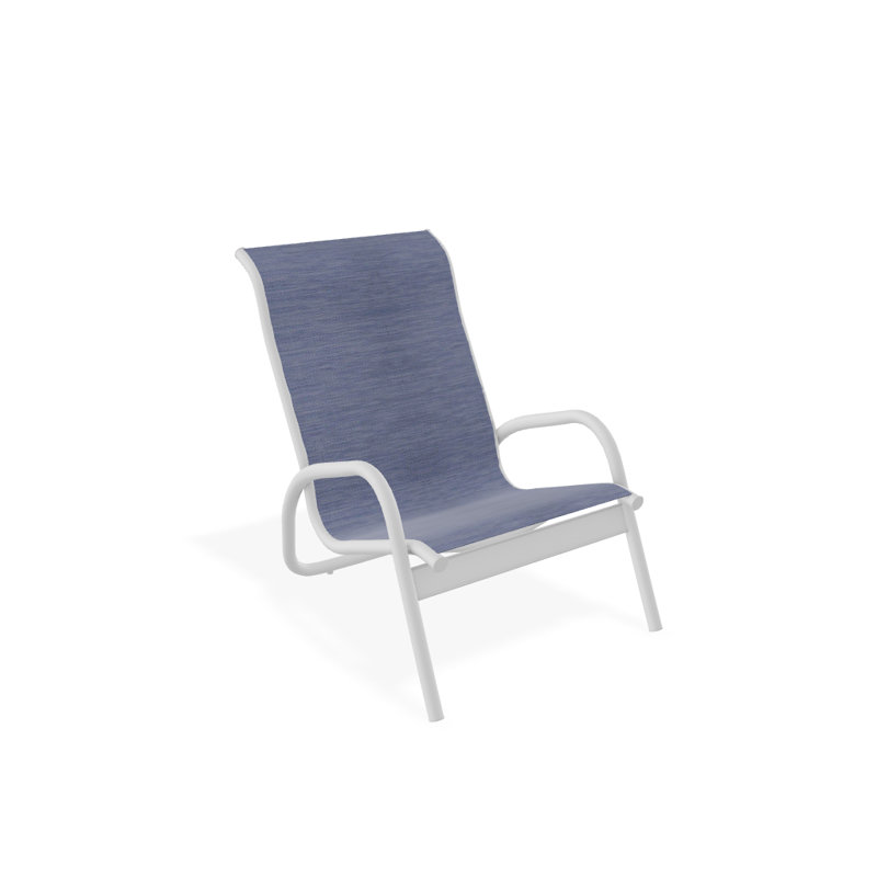 Beach Chair, Textured White, River