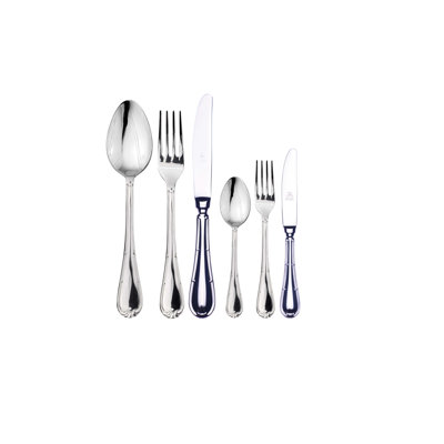 Mepra Raffaello Flatware Set With H/h Knives - 36 Pieces - Stainless Steel