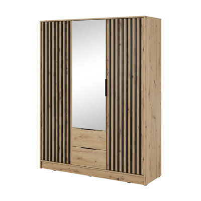 Bertina 3 Door Wardrobe