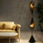 Black Metals + Fabri Free form Floor Lamps
