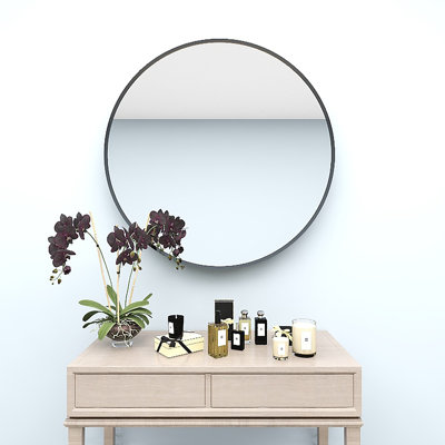 Elya Metal Flat Wall Mirror