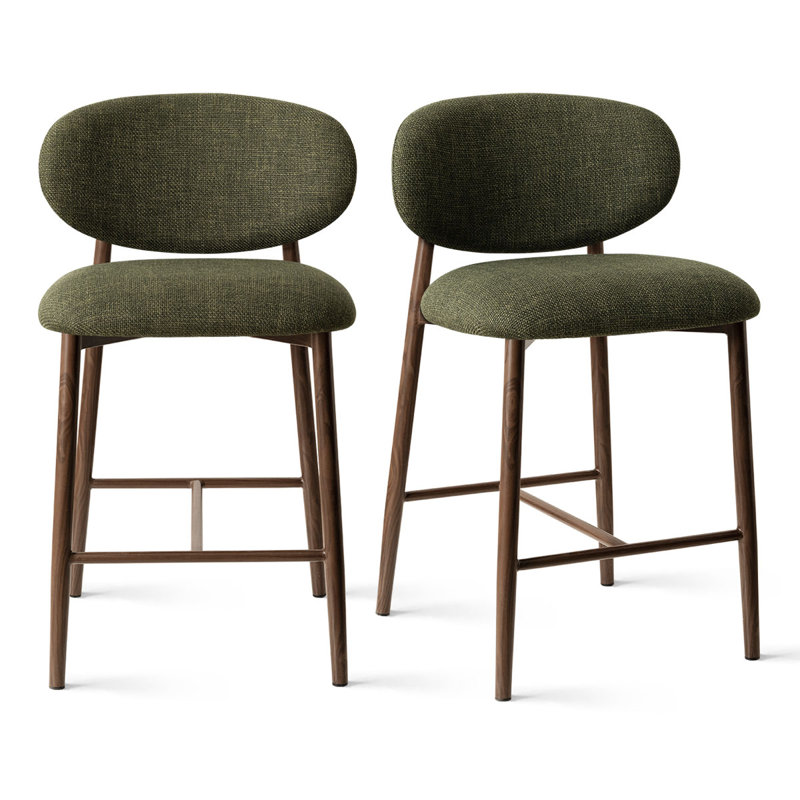 Tabouret de bar 25,5 po, Vert