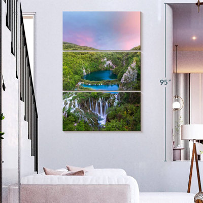 Paysage du parc Alvord Plitvice