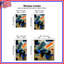 Rideaux abstraits abstraits et transparents - 2 panneaux-379592128-379592139