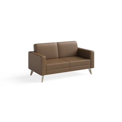 Cambria Vinyl 34'' Reception Loveseat