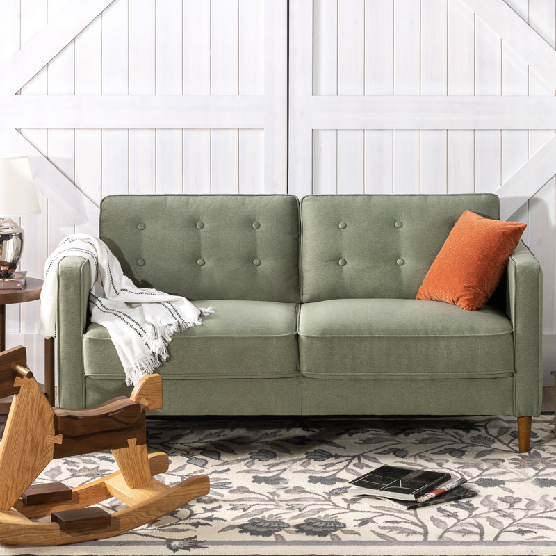 Beaudin Mid Century 3 Seater Sofa