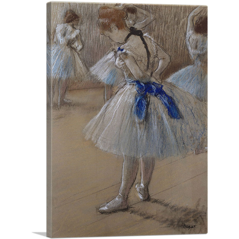Danseur - 1880 - impression, H 18 po x l 12 po x P 1,5 po