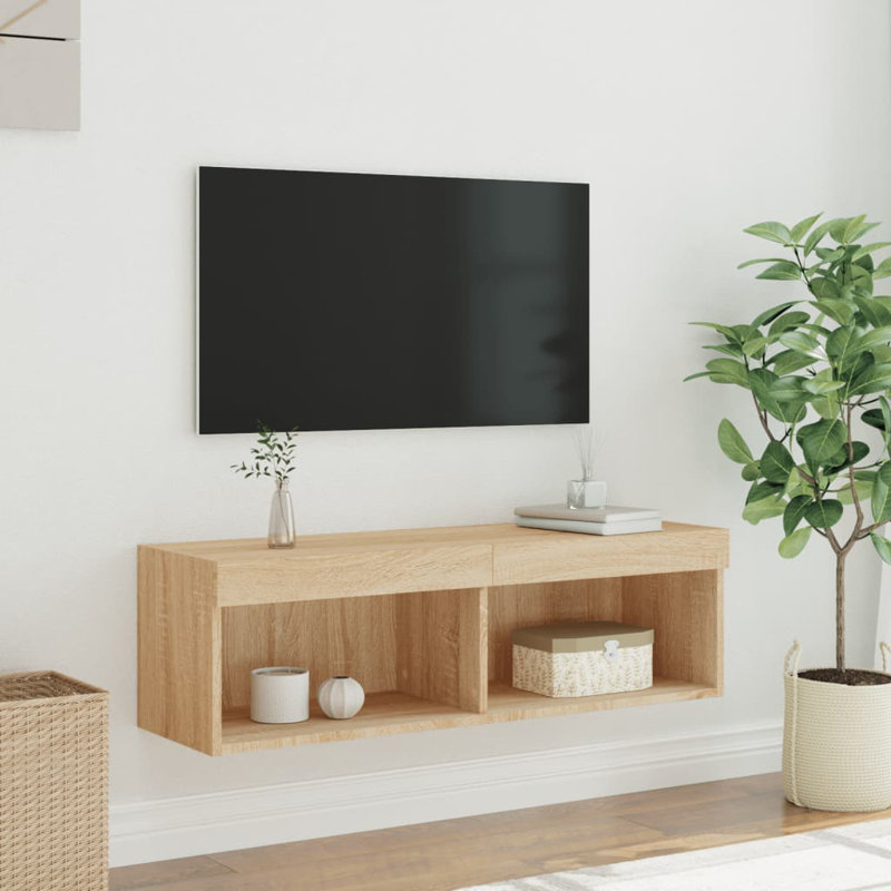Barra TV Stand for TVs up to 43", Sonoma Oak