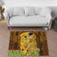 Tapis décoratif décoratif non tissé à motif floral parfait pour illuminer votre espace de vie-280388562