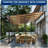10' x 14' Outdoor Pergola Gazebo,Wall-Mounted Lean to Metal Awning Gazebo with Roof,Large Heavy Duty for Patio,Decks,Backyard-128948588