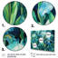 «Green Irises Petal IV» sur toile-1881061164-1881061143