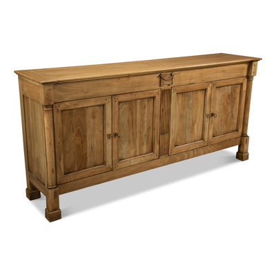 Carreiro 79 in. W Solid Wood Sideboard