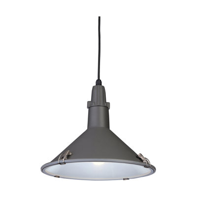 EDEN 1 - Light Black Cone Pendant