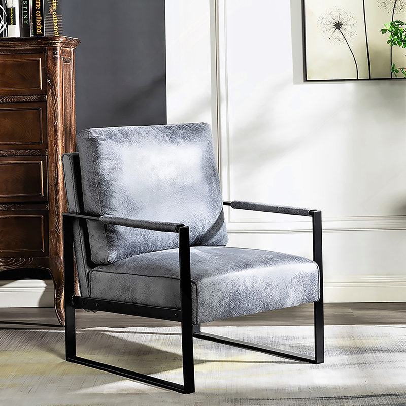 Chaise d'appoint Direct Classic Mid Century Modern, Gris