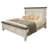 Sim Bed, Carved Details, Rustic Pine Wood-111119517-111119514