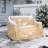 Aryan Outdoor Loveseat Sofa Cover With Breathable Vents And UV Protected Weather Resistant Fabric-1024070727