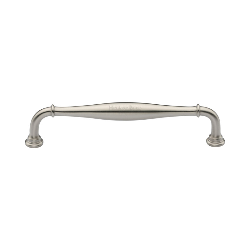 Heritage Brass Heritage Cabinet Pull Henley Traditional Design, 168cm L x 15cm W, Satin Nickel