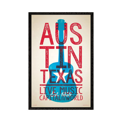 Austin Live Music Capital Of The World by Jim Zahniser - Print on Canvas