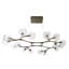 Lustre suspendu en acier clair à intensité variable Mahowald Albimarle-687106139-687106140-711532047