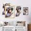Troupeau de chevaux qui courent - reproduction sur toile-86808246-86808251