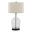 Ensemble de 2 lampes de table en verre Contemporary