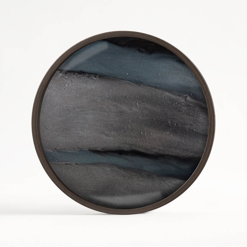 Linear Flow Decorative Tray