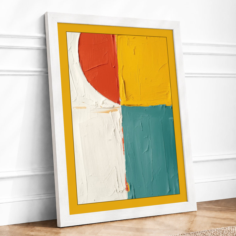 Equilibrium Geometric - Print, A1 - 84.1 x 59.4 cm, White