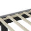 Structure de lit rembourrée avec prises de recharge et ports USB-1241993356-1241993357