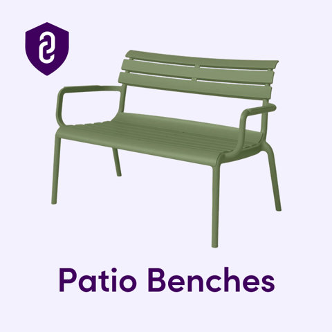 Contract-Grade Patio Benches