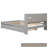 Solid Wood Bookcase Bed-1514734535