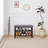 Shoe Bench, Storage Bench, Entryway Bench With Cushion, Shoe Shelf With Seat, Space-Saving, Modern Style, For Living Room, Bedroom, Hallway-1362030721