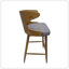  Tabouret de bar rembourré avec cadre en bois massif Overt Surf -29312028