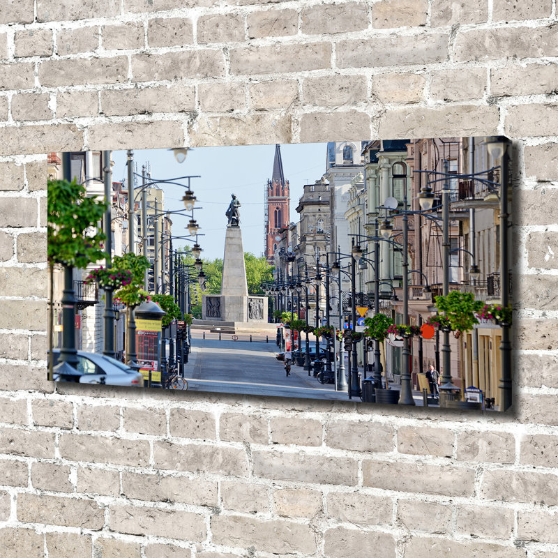 Lodz Poland - Wrapped Canvas Print, Canvas, 70cm H x 140cm W