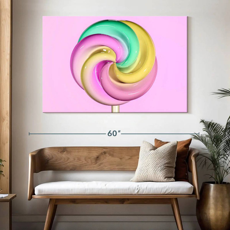 Pastel Pinwheel Lollipop