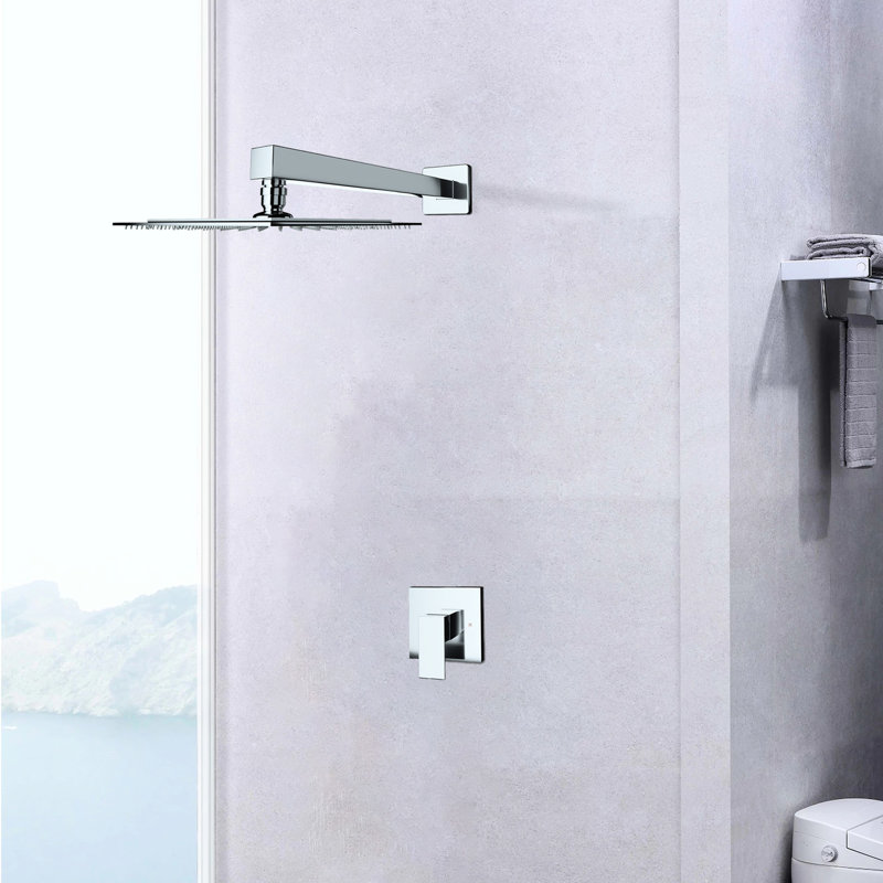 Wall Mounted Shower Valve Faucet - Solid Brass Creation With Robust Product