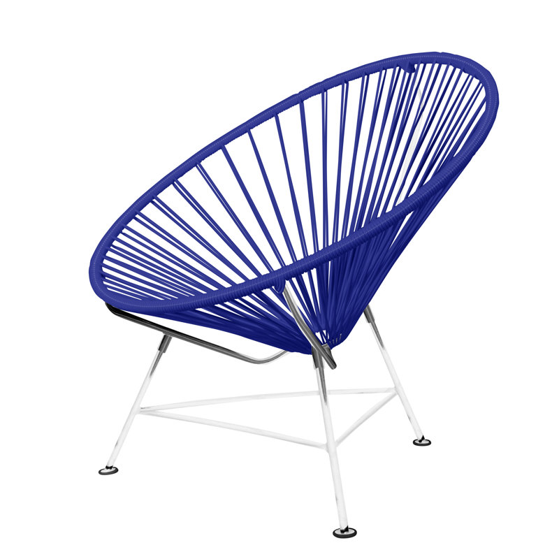 Méridienne Innit, Bleu marine / chrome