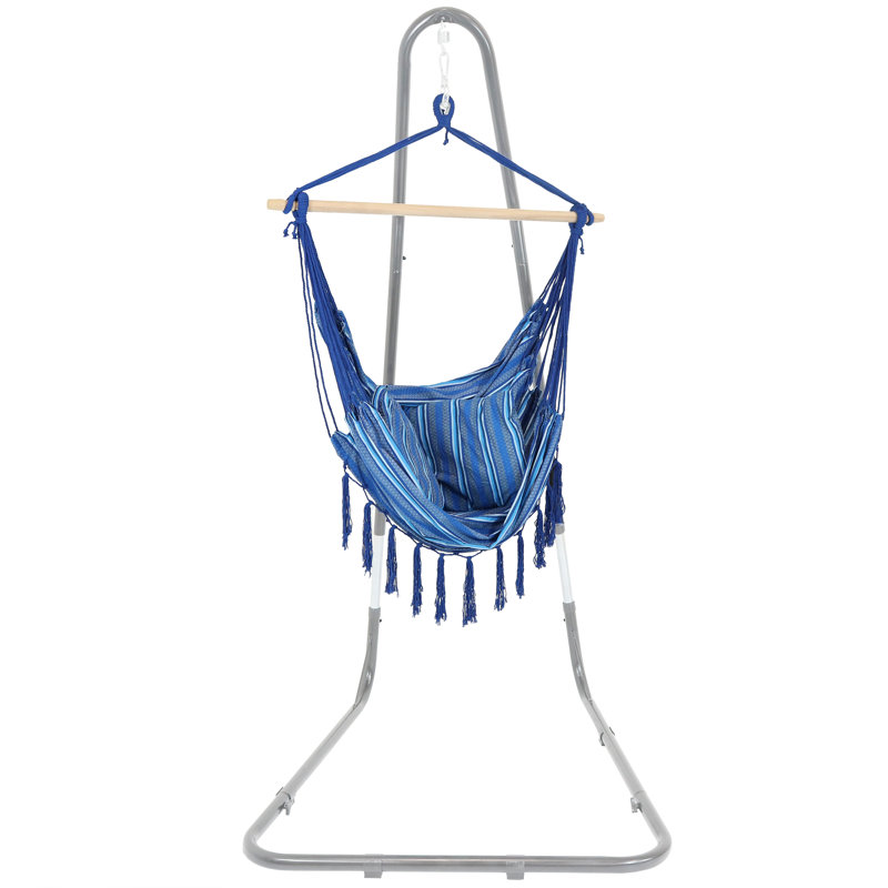 Chaise hamac suspendue en polyester Almeric