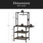 3D Printer Stand, Heavy Duty 3D Printer Table Stand With Filament Storage Rack, T-Shaped Spools Holder Rack With Wheels,3D Printer Workbench For 3D Printing Studio, Home Office Workshop