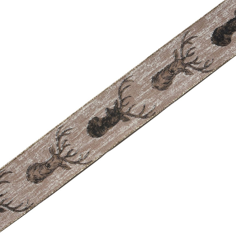 Ruban à motif cerf