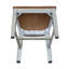  Chaise en bois massif Hensley-732169902
